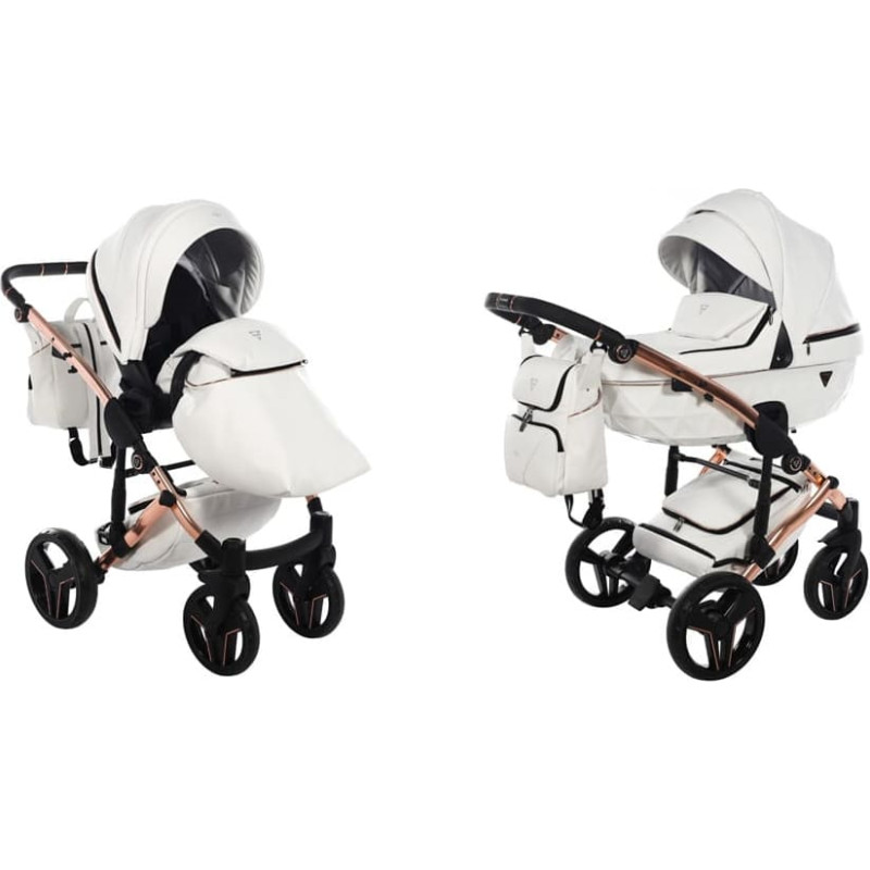 Junama Universālie rati 2 in 1 S-Class 01 Balts (white)