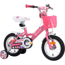 Quurio Bike bērnu velosipēds, izmērs 12”, rozā, J24Y019