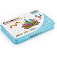 Picasso Tiles Magnētiskais konstruktors ar penāli 40 detaļas, PN010