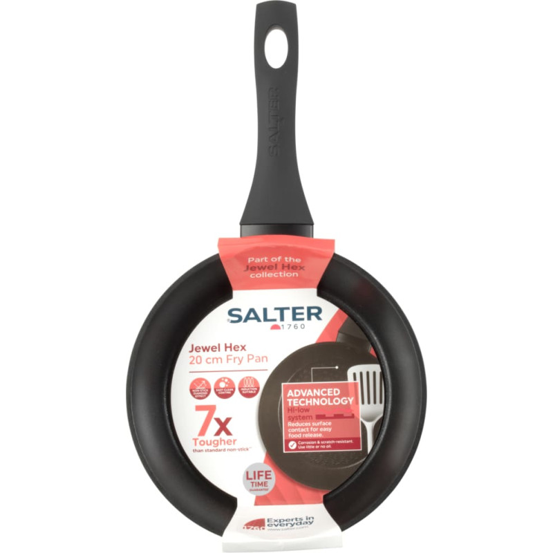 Salter BW11619SA3 Jewel Hex 20cm Fry Pan