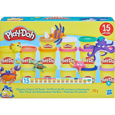 Hasbro Play Doh PLAY-DOH Plastilīns Klasiskās krāsas, 15 gab.