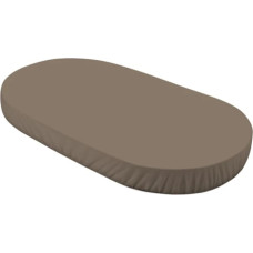 Waldin Prześcieradło bawełniane 124x73cm Taupe