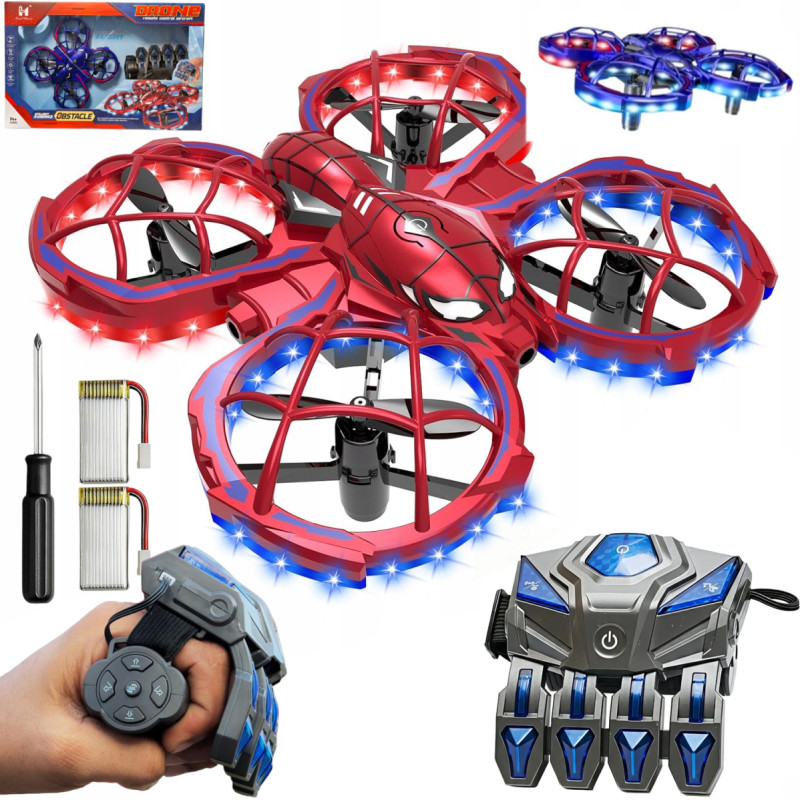 DRON ZE ŚWIATŁEM STEROWANY GESTEM