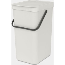 BRABANTIA aktritumu tvertne Sort & Go, 16L, Light Grey