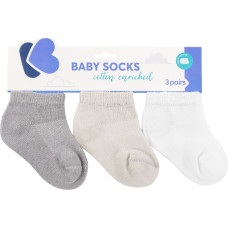 Baby summer socks Grey 1-2y