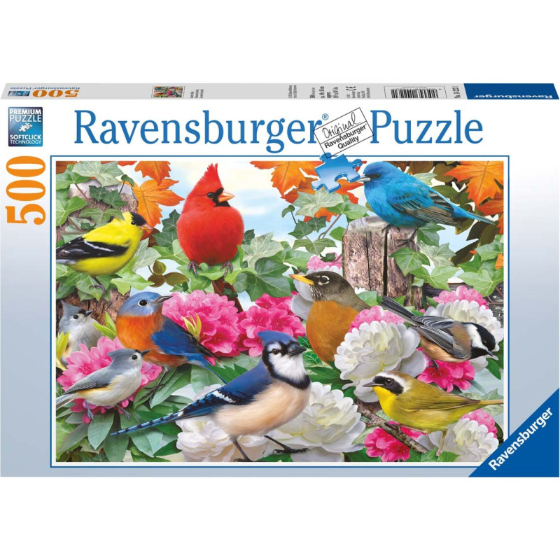 Ravensburger Puzzle Garden Birds 500pc 14223