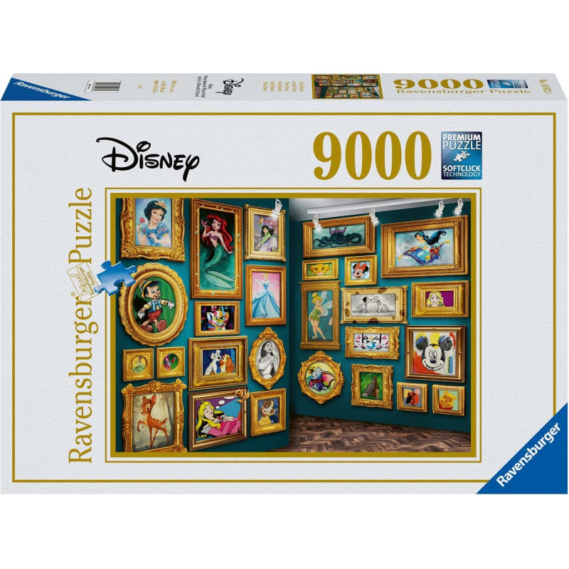 Ravensburger Puzzle Disney Museum 9000 Pc Puzzle 14973