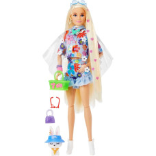 Barbie® Extra nukk lillelises kostüümis