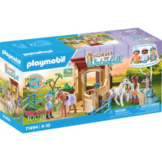 Playmobil HORSES OF WATERFALL Jāšanas stallis 71494