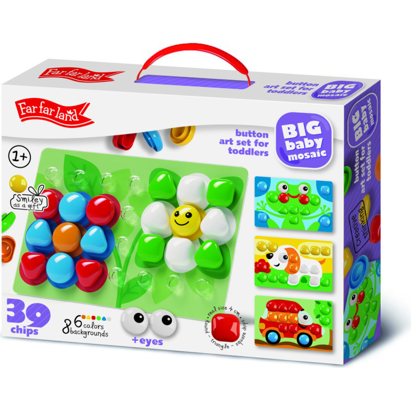 Far Far Land Mozaīka - PUĶĪTE, 39 gab