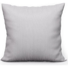 CUSHION COVER 40X40CM P4040JSN LIGHT GREY WITH SILVER THREAD