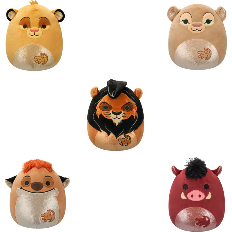 Squishmallows The Lion King Plīša rotaļlieta, 20 cm