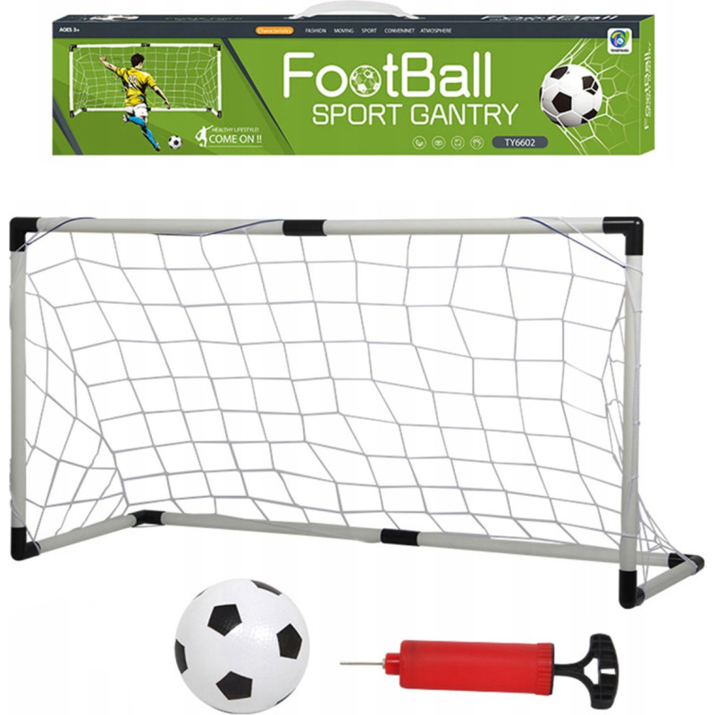 TRIFOX Futbola vārti ar bumbu un pumpi