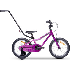 Bērnu velosipēds TABOU Mini FR (2025), 16", rozā-violets