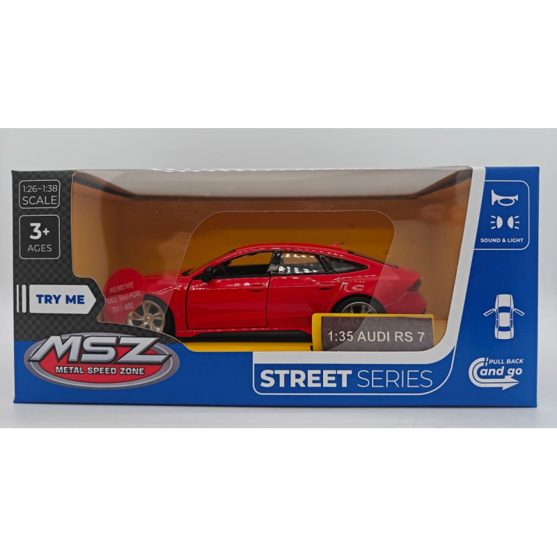 MSZ Miniatūrais modelis - Audi RS 7 Sportback, mērogs 1:35
