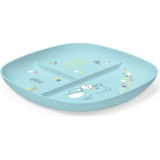 Chicco 179312 3-PIECE PLATE 8+ BLUE