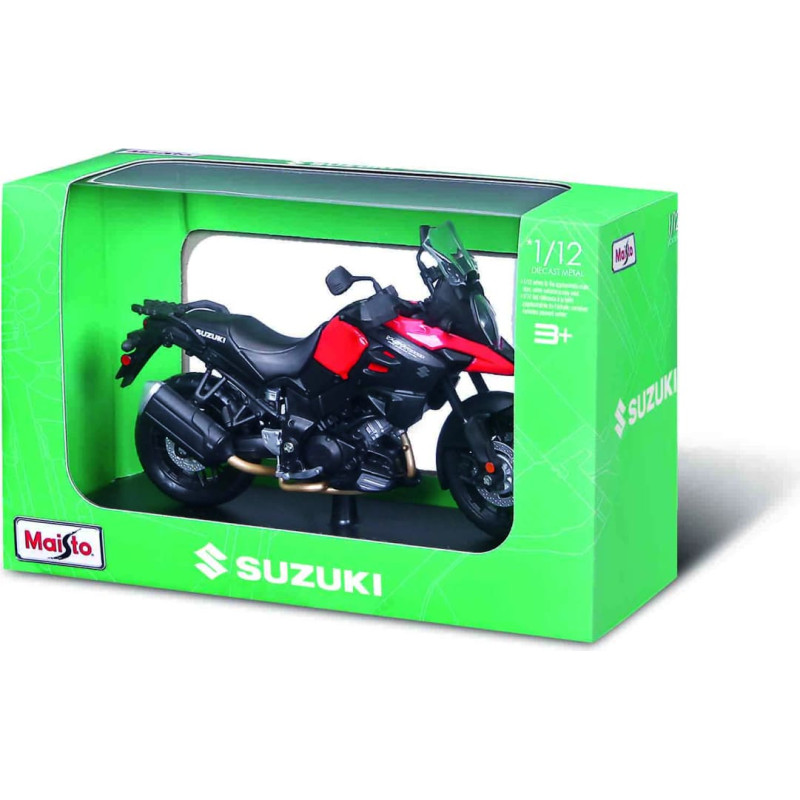 Maisto Die-Cast MAISTO DIE CAST 1:12 motocikls ar statīvu, sortiments, 32724