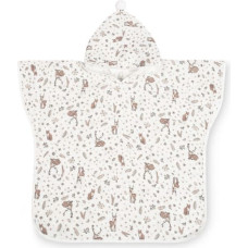 Sensillo vannas pončo — muslīns BUNNIES, balts