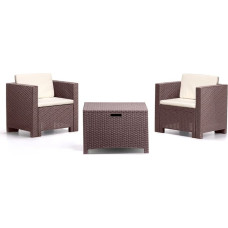 Bica Dārza mēbeļu komplekts Set Colorado 2 brūns