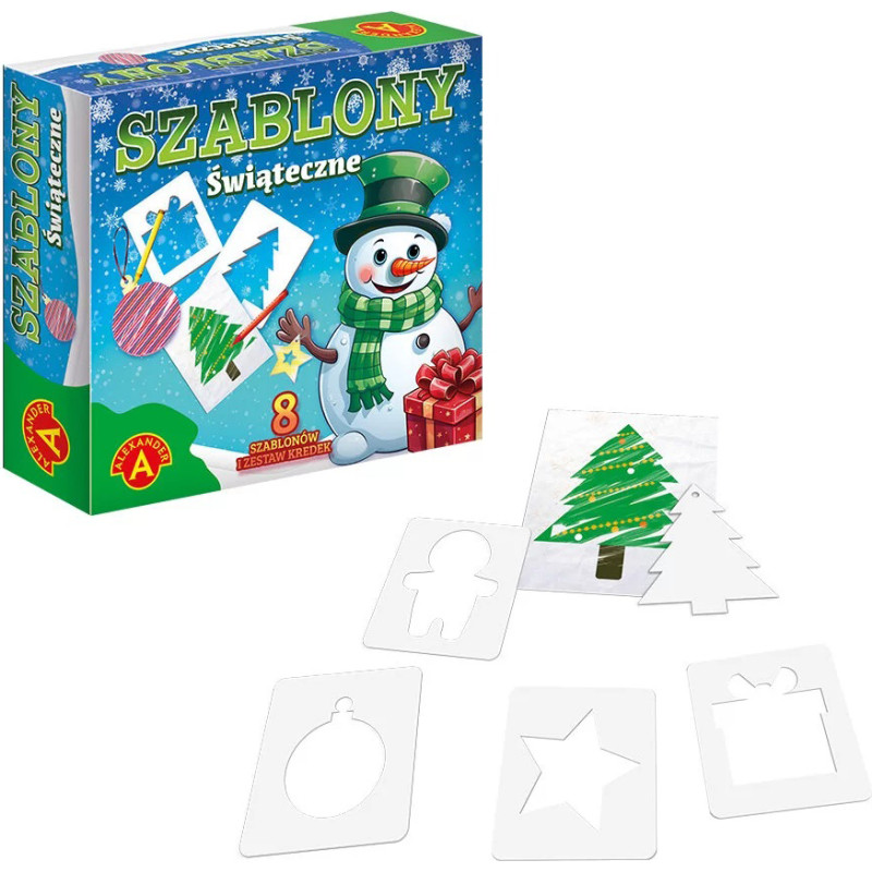 SZABLONY ŚWIĄTECZNE BAŁWANEK