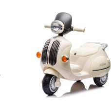 KIKKABOO Uzlādējams bērnu motocikls Hurry – krēmkrāsas