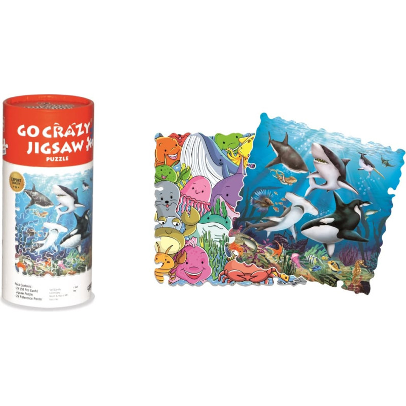 UnikPlay pusle Veemaailm 2 x 50 tk, tuubis