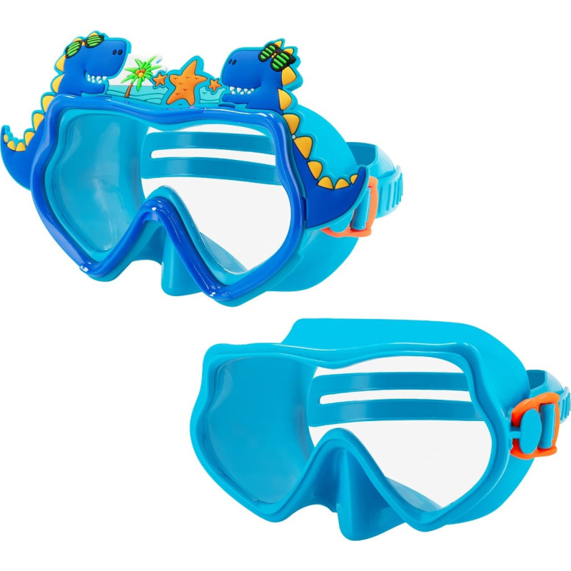 Spokey Snorkeling mask with animal-shaped decoration Spokey WAVY