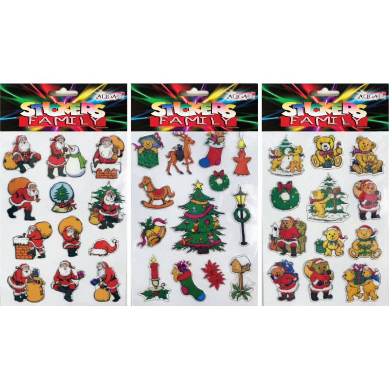 NAKLEJKI ŚWIĄTECZNE