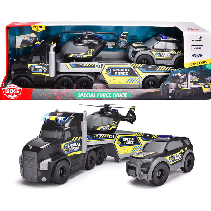 DICKIE CIĘŻARÓWKA Z LAWETĄ