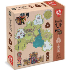 Djeco Arty Toys - Gigantiskā puzle ar figūriņu - Vikings Alriks (15 gab.)
