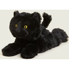 Warmies - Uzsildāma rotaļlieta - Melns kaķis