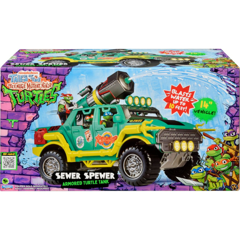 Tmnt tanks ar ūdens lielgabalu Sewer Spewer, 84358