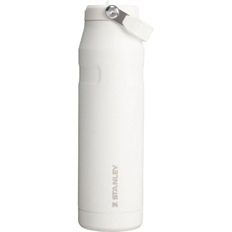 Stanley Termopudele ar salmiņu The IceFlow Bottle Flip Straw 2.0 1,06L balta