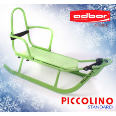 Adbor PICCOLINO Ragavas ar atzveltni, zaļš