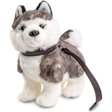 Uni-Toys Plīša rotaļlieta Suns Husky, stāvošs, 23 cm