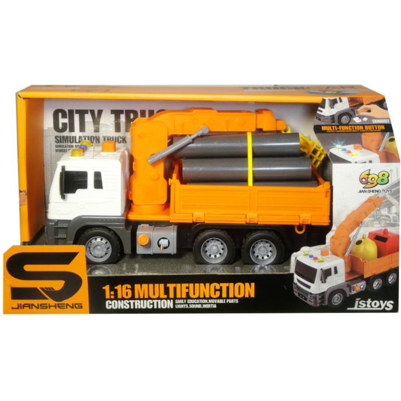 Other 98580 POJAZD CIĘŻAR&Oacute;WKA Z DREWNEM