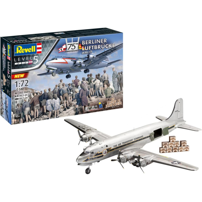 Revell H Gift Set 75th Anniversary Berliner Luftbrucke Konstruktors