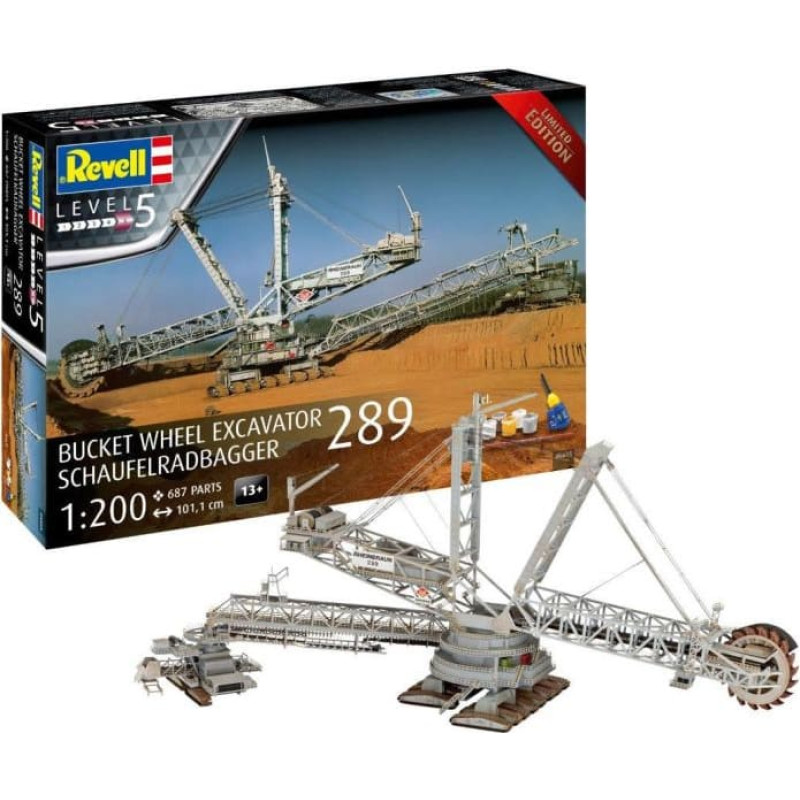Revell H Gift Set Bucket Wheel Excavator 289 Konstruktors
