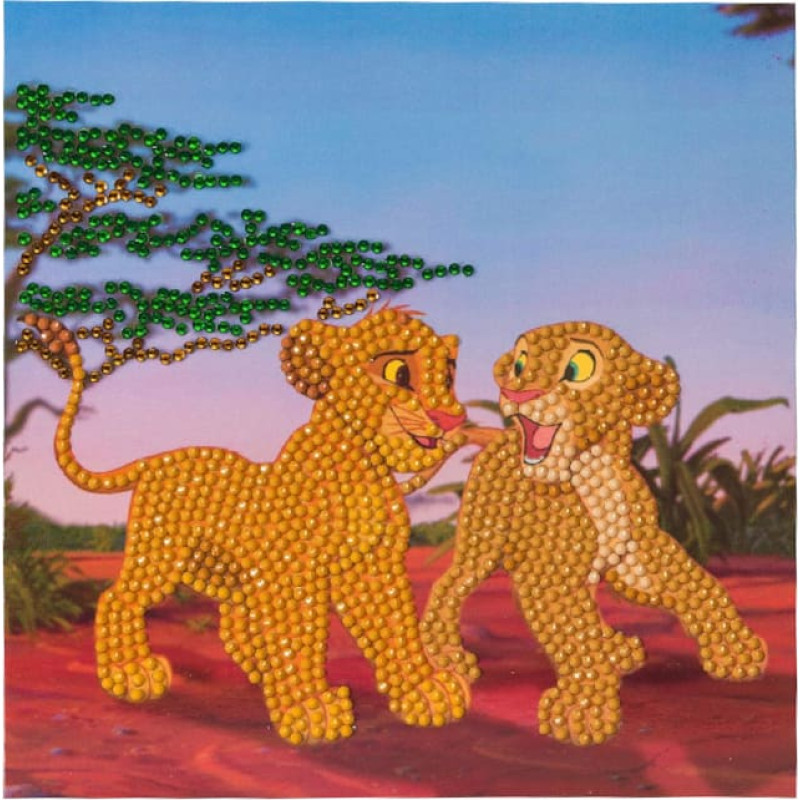Craft Buddy Daimond Mosaic - 90508 - SIMBA - size 18x18 cm