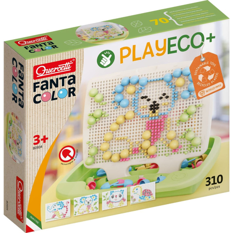 Quercetti Mozaīka Fanta Color Play Eco 3+ g.