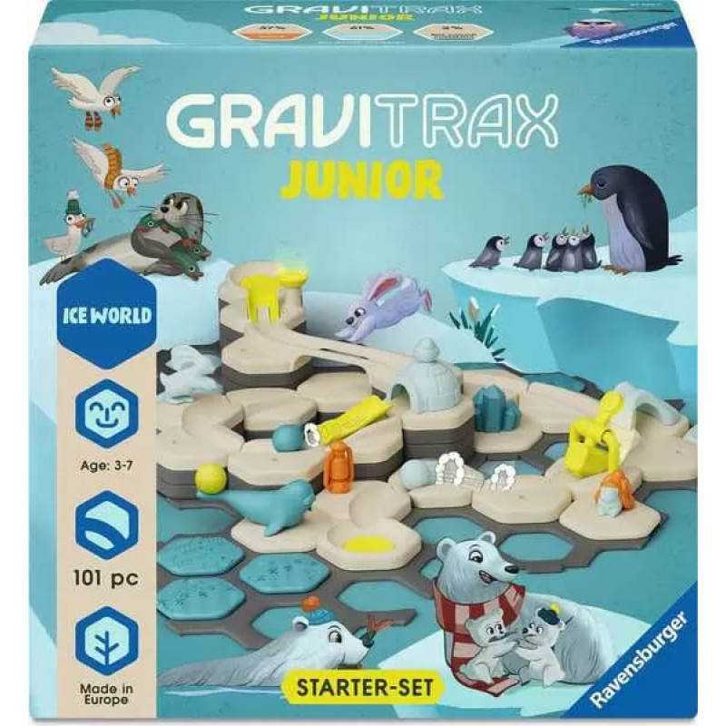 Ravensburger GraviTrax Junior starta komplekts L Ice