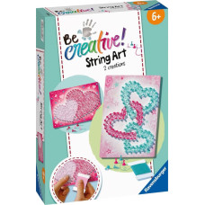Ravensburger Rokdarbi &ndash; BeCreative String Art Hearts
