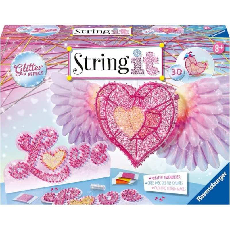 Ravensburger Rokdarbi &ndash; String it Maxi 3D Heart