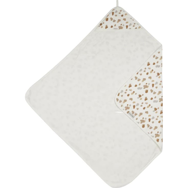 Meyco Baby Vannas dvielis ar kapuci Stains Neutral 90x90cm