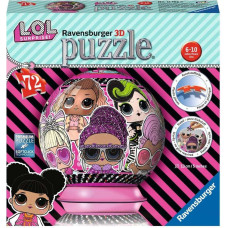 Ravensburger Apaļā 3D puzle, 72 gab., L.O.L.