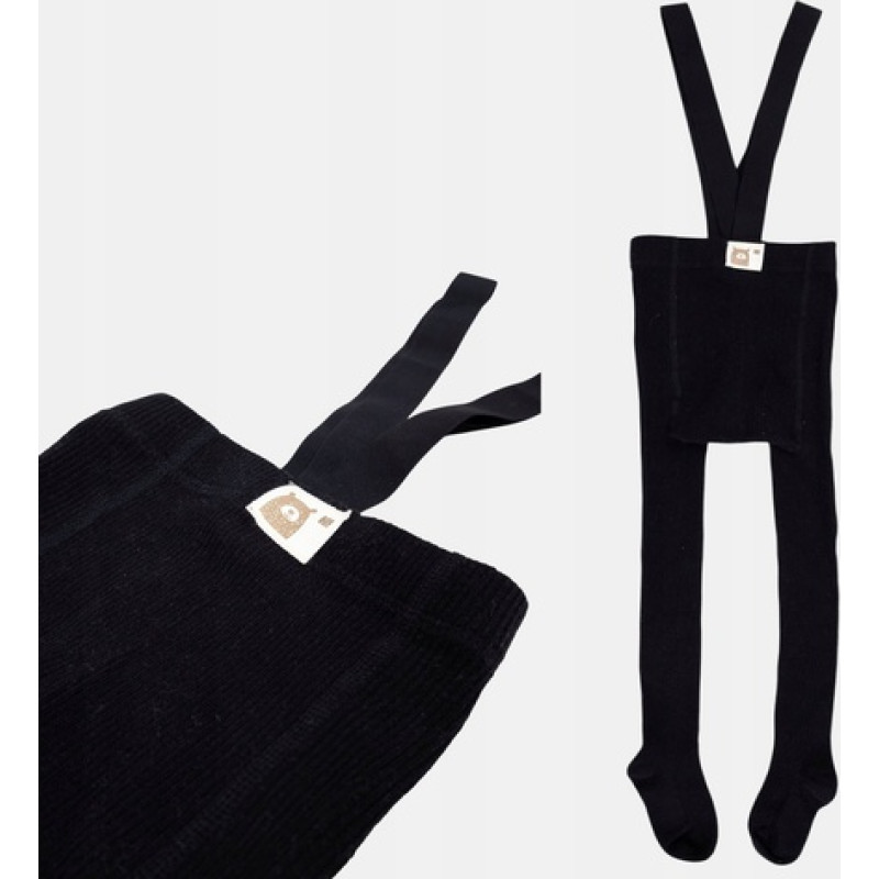 Yo Baby Zeķubikses ar bik&scaron;turiem RAB-0047 92-98 BLACK