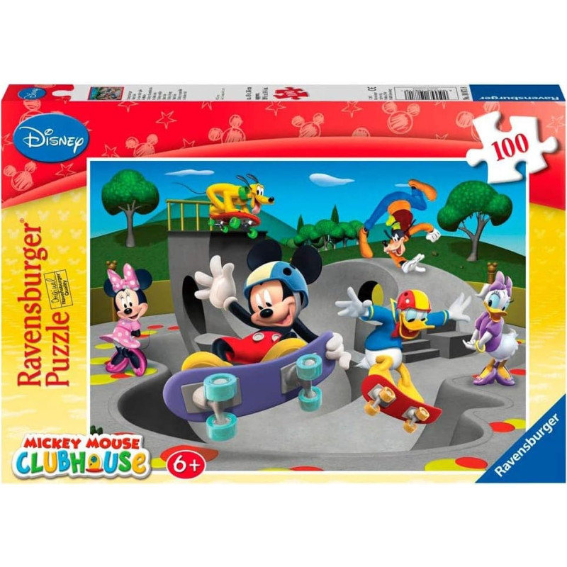 Ravensburger Puzle 100 gab. Mikijs Pele