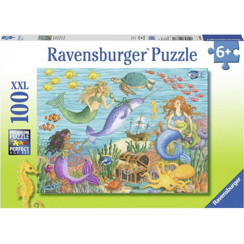 Ravensburger Puzle 100 gab. Narvaļu draugi