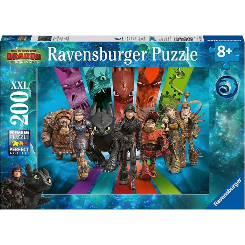 Ravensburger Puzle 200 gab. Pūķis 3