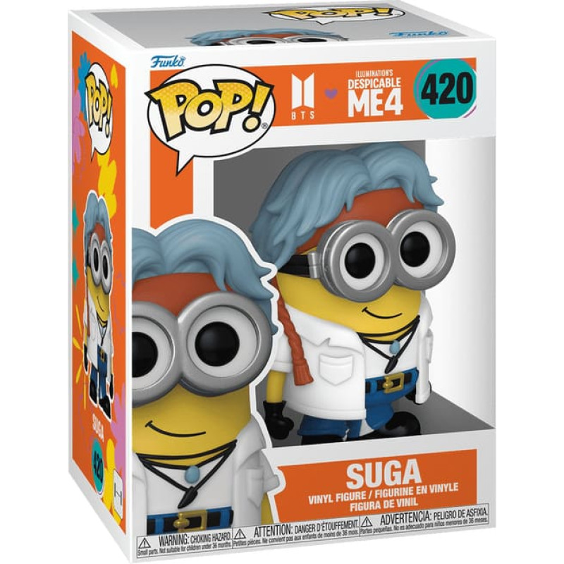 Funko POP! Vinila figūra: BTS x Despicable Me 4 - Suga